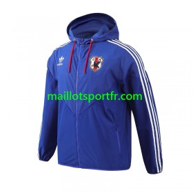 Japon Vestes d'entrainement Windrunner Bleu 2024/25